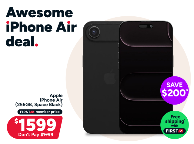 Apple iPhone Air (256GB, Space Black)