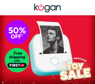 Kogan Mini Inkless Printer and Sticker Maker (Green) Product Image