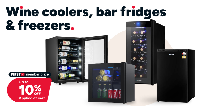 Wine Coolers, Bar Fridges & Freezers