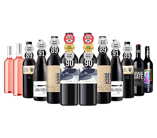 Stellar Premium Red Wines Mixed - 12 Bottles With Silver Medal Wine Product Image