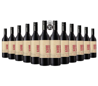 Off Set Shiraz 2023 Red Wine - 12 Bottles Product Image