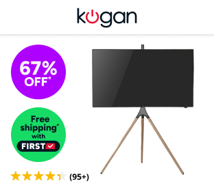 Kogan Larvik Studio TV Stand for 45"-65" TVs (Natural Oak) Product Image