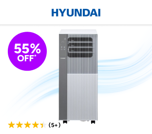 Hyundai 3.8kW Smart Reverse Cycle Portable Air Conditioner (13,000 BTU) Product Image