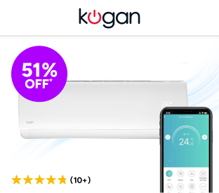 Kogan SmarterHome™ 3.5kW Inverter Split System Air Conditioner (Reverse Cycle) Product Image
