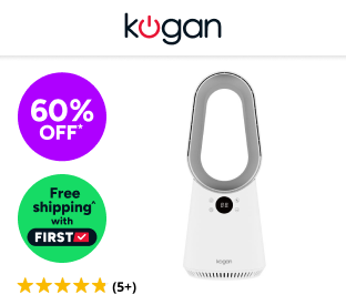 Kogan SmarterHome™ Bladeless Fan Product Image