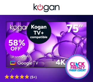 Kogan 75" LED 4K Smart AI Google TV Product Image