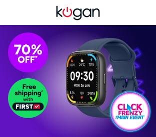 Kogan Active 4 SE Smart Watch (Admiral Blue) Product Image