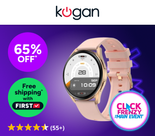 Kogan Pulse 3 Smart Watch (Rose Gold) Product Image