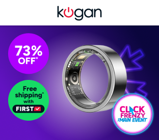 Kogan Aura Smart Ring (Silver) Product Image