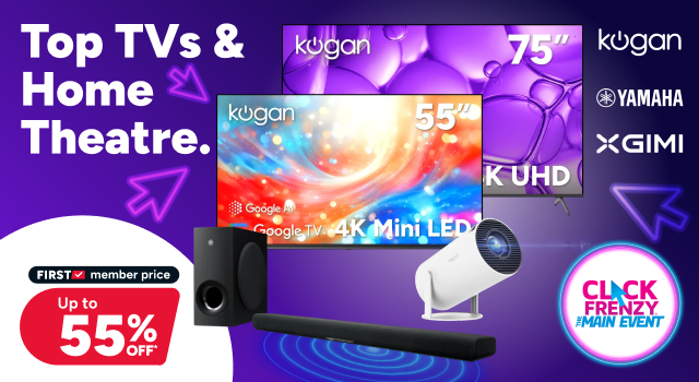 Click Frenzy Sale - TV & Home Theatre