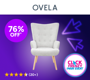 Ovela Henry High Back Armchair (Light Grey) Product Image