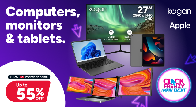 Click Frenzy Sale - Computers, Monitors & Tablets 