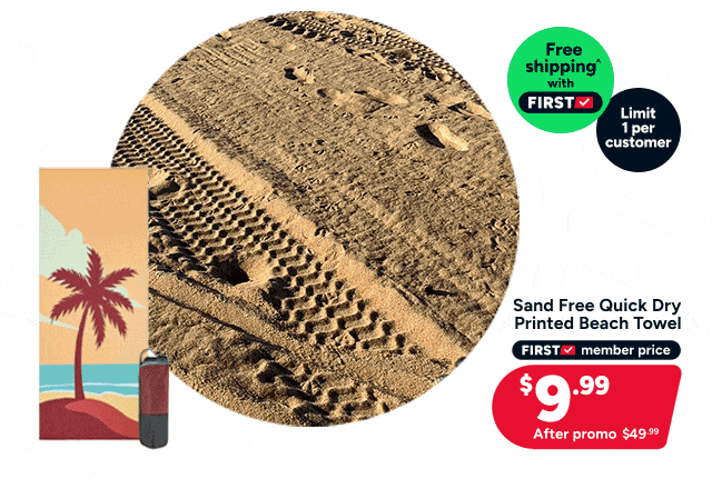 Sand Free Quick Dry Printed Beach Towel