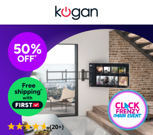 Kogan Motorised Swing TV Mount for 32" - 75" TVs Product Image