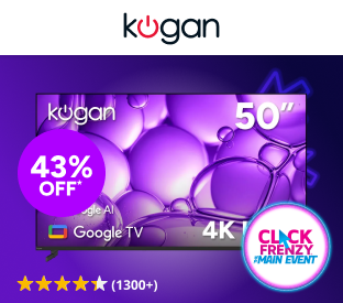 Kogan 50" LED 4K Smart AI Google TV Product Image