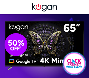 Kogan 65" Mini-LED QLED 4K Smart AI Google TV Product Image
