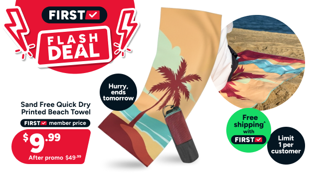 Sand Free Quick Dry Printed Beach Towel