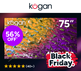 Kogan 75" QLED 4K Smart AI Google TV Product Image
