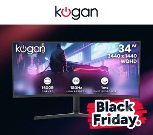 Kogan Infinity 34" Curved Ultrawide WQHD 180Hz Freesync Gaming Monitor Product Image