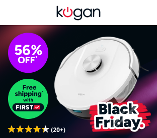 Kogan SmarterHome™ LX16 Pro Robot Vacuum Cleaner and Mop Product Image