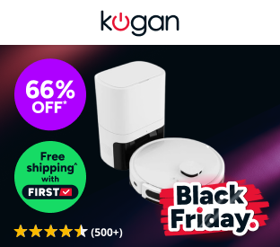 Kogan SmarterHome™ LX16 Robot Vacuum Cleaner and Mop with Auto-Empty Dock Product Image