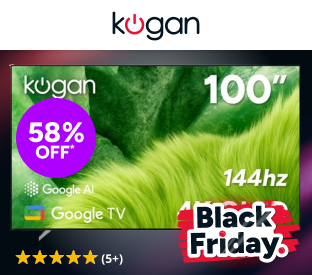 Kogan 100" QLED 4K 144Hz Smart AI Google TV Product Image
