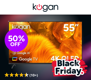 Kogan 55" QLED 4K Smart AI Google TV Product Image