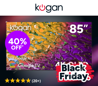 Kogan 85" QLED 4K Smart AI Google TV Product Image