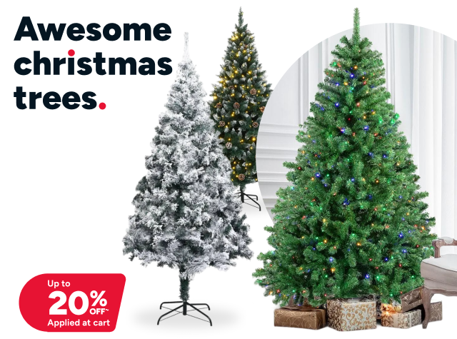 Up to 20% OFF Christmas Trees at CART!~