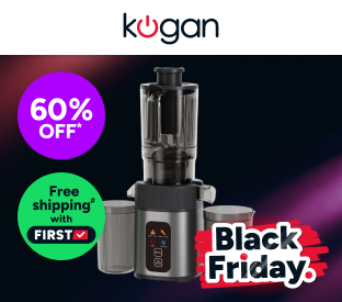 Kogan Cold Press Juicer with Large Feed Chute Product Image