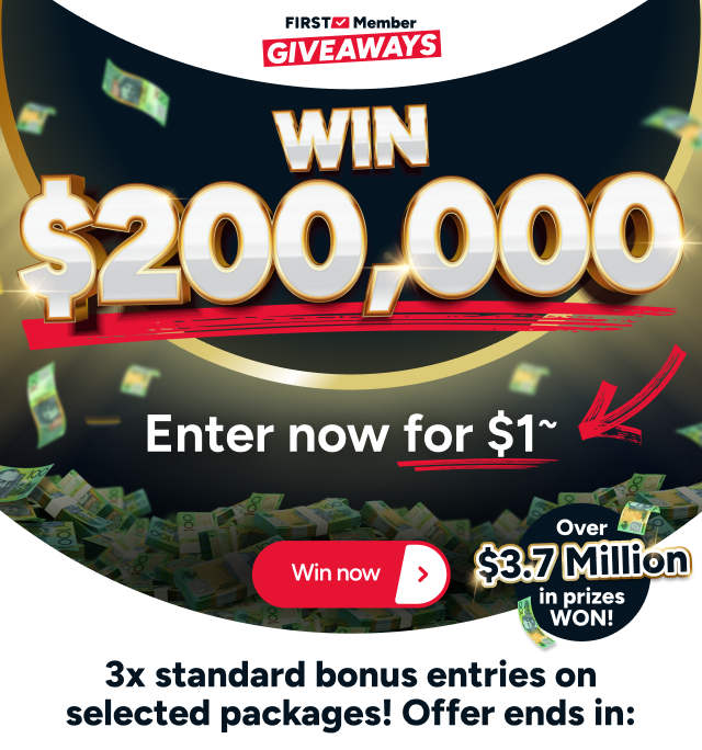 WIN $200,000 Tax-Free Cash