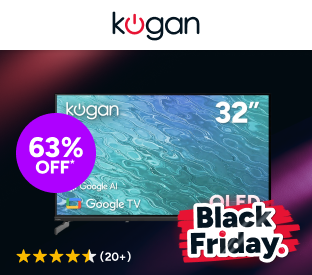 Kogan 32" QLED Full HD Smart AI Google TV  Product Image