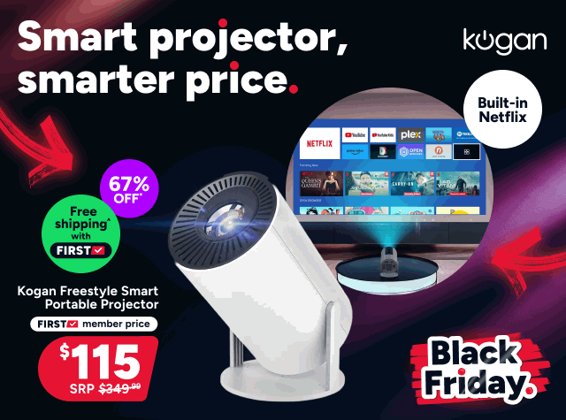 Kogan Freestyle Smart Portable Projector