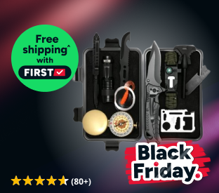 13-in-1 Tactical Survival Kit Product Image