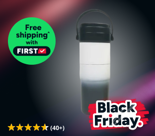 2-in-1 Insulated Water Bottle and Tumbler Product Image