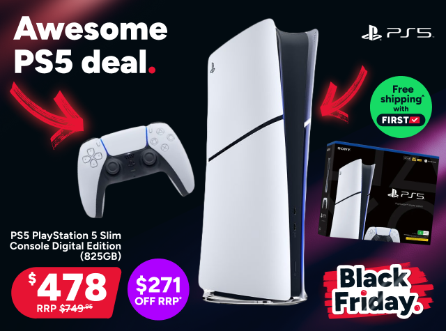 PS5 PlayStation 5 Slim Console Digital Edition (825GB)