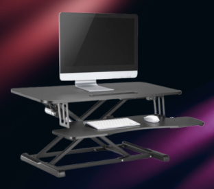 Ergolux EZ Pro Electric Height Adjustable Sit Stand Desk Riser 95cm Product Image