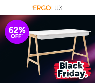 Ergolux Office Writing Desk 120 x 70cm Product Image
