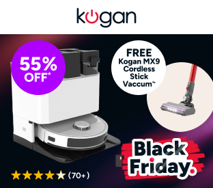Kogan SmarterHome™ LX20 Pro Ultra Robot Vacuum and Mop with Self-Cleaning and Drying Product Image