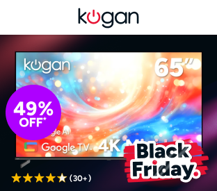 Kogan 65" Mini-LED QLED 4K Smart AI Google TV Product Image