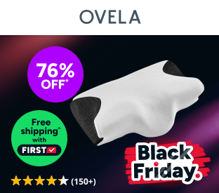 Ovela Ergonomic Cervical Neck Pillow for Snore Relief Product Image