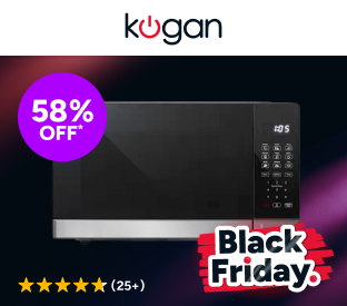 Kogan 34L Inverter Microwave Oven with Mirror Finish Product Image