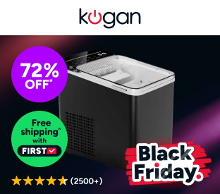 Kogan 12kg Ice Cube Maker (Black) Product Image