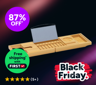 Adjustable Bamboo Bath Caddy Product Image