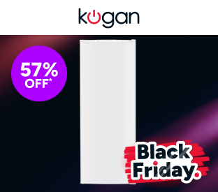 Kogan 168L Upright Frost Free Freezer (White) Product Image