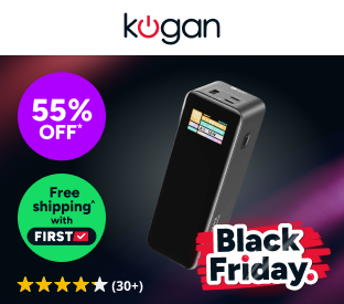 Kogan EnergyMax 27000mAh 140W PD Power Bank with Smart Digital Display Product Image