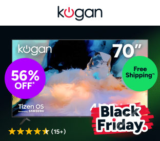 Kogan 70" QLED 4K Tizen Smart TV (with Samsung TV Plus) Product Image