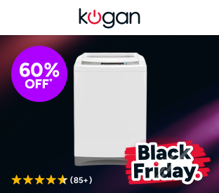 Kogan 12kg Top Load Washing Machine (White) Product Image