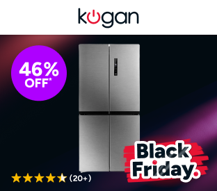 Kogan 490L French Door Fridge (Stainless Steel) Product Image