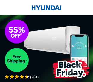 Hyundai 8.8kW Inverter Smart Split System Air Conditioner (Reverse Cycle) Product Image